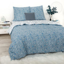 Постельное белье Терри с простынью на резинке (поплин DE LUXE) 2,0 сп./Пододеяльник: 1 шт. - 215*175; Простыня на резинке: 1 шт. - 200*160*25; Наволочка: 2 шт. - 70*70; DE LUXE с простынью на резинке