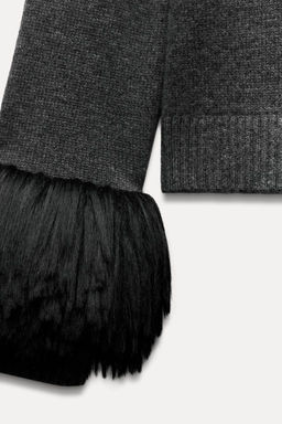 100% WOOL LIMITED EDITION SWEATER - Zara фото 5