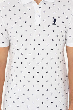 U. S. Polo Assn / Мужская белая футболка - U.s. polo assn фото 6
