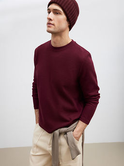 Bisiklet Yaka Uzun Kollu Erkek Ti??rt