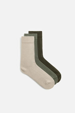 3-PACK OF CONTRAST SOCKS - Zara фото 2