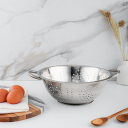 Дуршлаг на ножке 26см (нерж.)