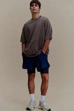 Camiseta de deporte en DryMove Loose Fit - H&m фото 3