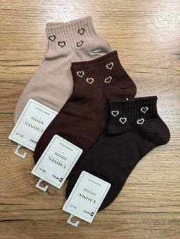 BK1036 Носки, 1 пара ТЕМНЫЙ