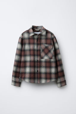 CHECK OVERSHIRT WITH POCKET