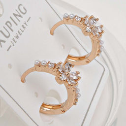 XUPING Серьги с замком кольцо арт. 18 1416 (id 281780) - Rada фото 2