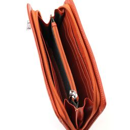 Женский кожаный кошелек на молнии Sergio Valentini СВ 3190-2055  фото 2