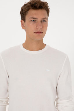 Erkek Beyaz Sweatshirt - U.s. polo assn фото 2