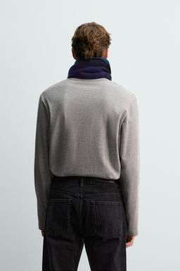CAMISETA MANGA LARGA BOLSILLO AARON LEVINE X ZARA / Gris vigor? фото 3
