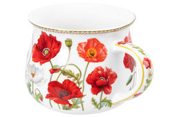 Кружка 250 мл 11*8,5*7 см Маки бочонок, фарфор NEW BONE CHINA - Elan gallery фото 4