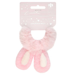 Резинка для волос арт. 71826 / 10 ПУШИСТЫЙ ЗАЙКА (в наборе: 1шт., б/р, вулканизированная резина, пол