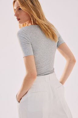 Body tanga de manga corta - H&m фото 5