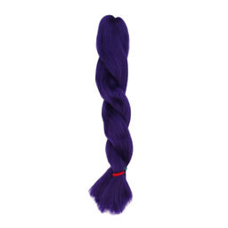 SOFT DREADS Канекалон однотонный, гофрированный, 60 см, 100 гр, цвет фиолетовый(#MR-PURLE)