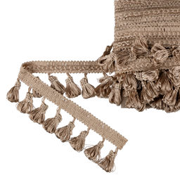 Бахрома Gamma 45 мм с кисточками 555 10 м  0.5 м