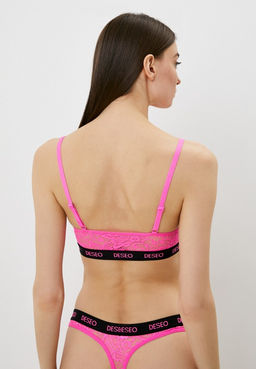 Бюстгальтер-топ из эластичного кружева - Deseo фото 17