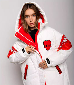 Куртка #КТ2932, белый