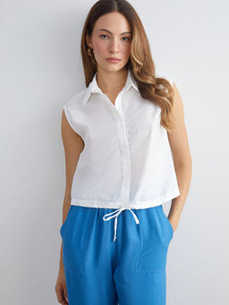 Kendinden Desenli Kad?n G?mlek