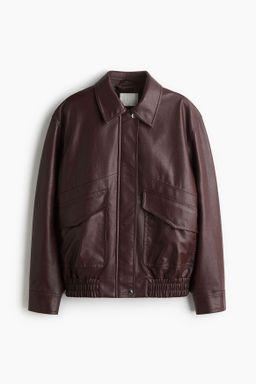Cazadora oversize revestida