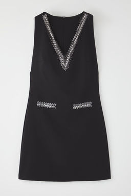 Siyah Tas Aksesuarl? Kol Evi Dusuk Dokuma Mini S?k Abiye Gece Mezuniyet Elbisesi TPRSS25EL00191 - Trendyolmilla фото 2