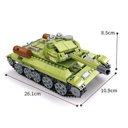 Конструктор Танк Т-34, 578 деталей - Unicon фото 6