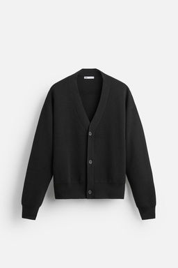 TEXTURED COTTON CARDIGAN - Zara фото 14