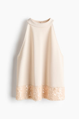 Top con lentejuelas
