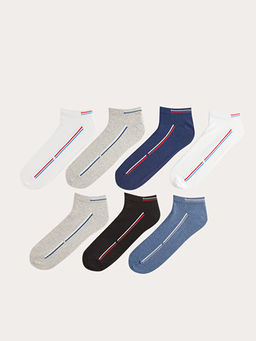 ?izgili Erkek Patik ?orap 7li