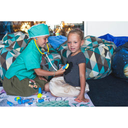 Набор доктора №4 Happy Valley «Лучший врач» с халатом и шапочкой, 9 предметов