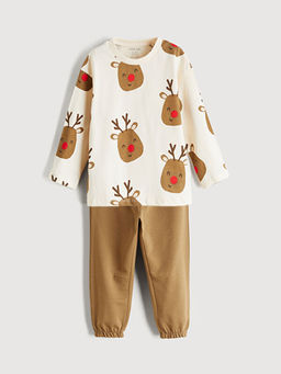 Bisiklet Yaka Erkek Bebek Pijama Tak?m?