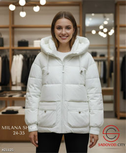 Зимняя куртка с капюшоном