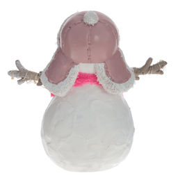 Фигурка декоративная с подсветкой "Снеговик", L14 W7,5 H14,5 см, LR44 2 шт.