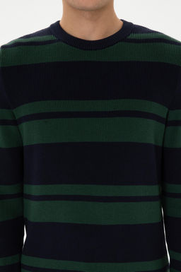 Erkek Regular Fit Bisiklet Yaka Lacivert Kazak - U.s. polo assn фото 6