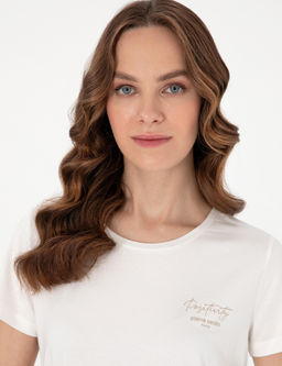 Beyaz K_sakollu Pijama Tak_m_