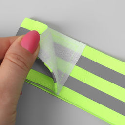 Повязка нарукавная светоотражающая, эластичная, на липучке, 35×4.8 см