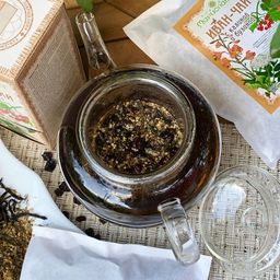 Иван-чай С калиной и бузиной