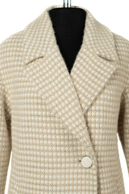 01-12116 Пальто женское демисезонное (пояс) - El podio фото 12