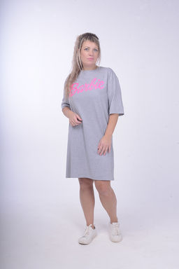 Туника  Барби серая