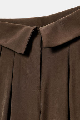 SATIN SHIRT WITH GOLD BUTTONS - Zara фото 15