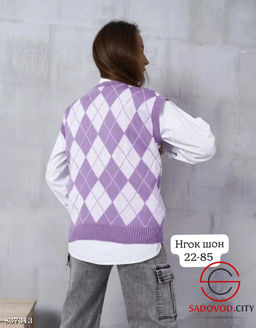 Жилетка женская с узором - Bruno фото 2