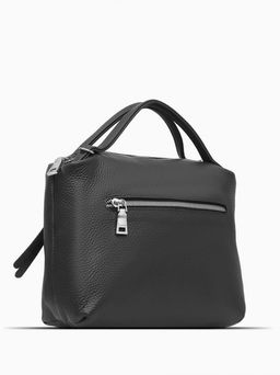 Женская кожаная сумка Richet 2645LN 376 черный  фото 10