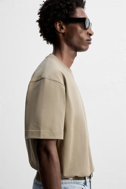 EXTRA HEAVYWEIGHT T-SHIRT - Zara фото 5