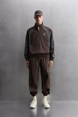 COLOUR BLOCK FOOTBALL TECHNICAL JACKET