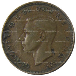 1/2 пенни 1938 года Австралия