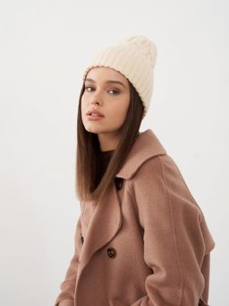 Conso/KH 220315 - light beige Шапка  фото 3