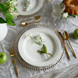 Скатерть «Этель» Classicism, 146×250 см, 100% хлопок, саржа 190 г/м², с ВГМО