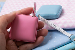 Gamma SSL-150 Рулетка портновская кожзаменитель пластик 150 см х 0.7 см в блистере №01 голубая