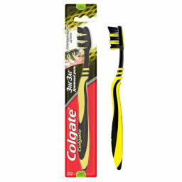 КОЛГЕЙТ з/щетки "Зиг-Заг" с древесным углем