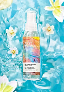 Освежающий лосьон-спрей для тела Каникулы мечты, 100 мл - Avon фото 3