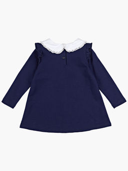 Платье с воротником UD 1136 т.синий - Mini maxi фото 5