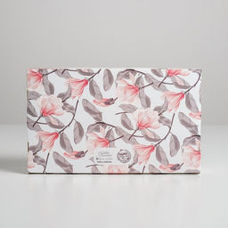 Цена за 5 шт. Коробка для эклеров, кондитерская упаковка, 5 вкладышей, Present, 25.2?15?7 см